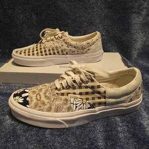 Vans Era "Meadow Patchwork" shoes, US Women's size 8